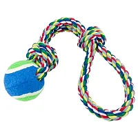 Toss&#039;n&#039;Floss Fling Rope with Tennis Ball ADTY-002