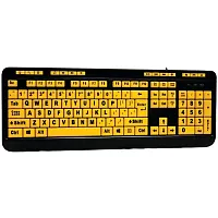 Adesso Akb-132Uy Easytouch 132 Luminous Large-Print Desktop Keyb
