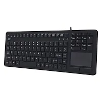 Adesso Akb-270Ub Wired Usb Antimicrobial Waterproof Silicone Touchpad Computer K