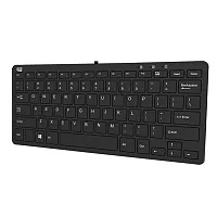 Adesso Akb-510Hb Wired Usb Slim Touch Computer Keyboard With 2-Port Usb Hub, For