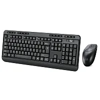 Adesso Wkb-1320Cb Easytouch Wkb-1320Cb Antimicrobial Wireless Desktop Keyboard A