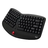 Adesso Wkb-3150Ub 2.4-Ghz Wireless Truform Ergonomic Computer Keyboard With Trac