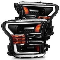 ALPHAREX USA 880167 Led Projector Headlights Plank Styl