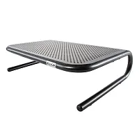 Allsop 30165 Metal Art Jr. Monitor Stand, Pearl Black