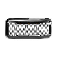 AMERICAN MOD MFMFA00125 Raptor Style Mesh Grille W/ Amber L