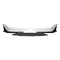 AMERICAN MOD MHMBA00201 Aero Front Lip Spoiler White