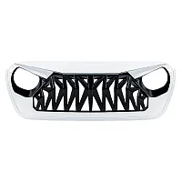 AMERICAN MOD MJPCA00141 Shark Grille Drl White/Black