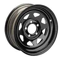 AMERICANA 20353 14X5.5 Spk 5H-4.5 Black