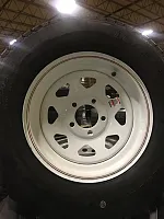 AMERICANA 3S540 St205/75D15 C/5H Spk Wht Str K558 K