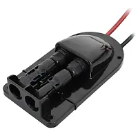 AIMS POWER 1007175 2 Wire Entry Gland W/Mc4 Type