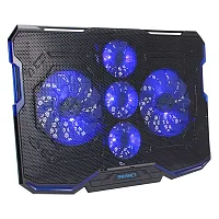 Enhance Engxc20100Blws Cryogen 2 Laptop Cooling Pad With 5 Fans, Rgb Lighting, A