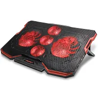 Enhance Engxc20100Rdws Cryogen 2 Laptop Cooling Pad With 5 Fans, Rgb Lighting, A