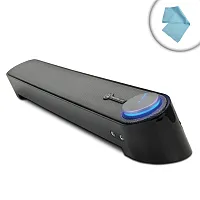 Gogroove Ggsvubr100Bkws 2.0-Channel 12-Watt-Peak 16.5-In. Usb-Powered Ultra-Comp