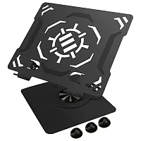 Enhance Enpcr10100Bkws R1 Rotating Adjustable Laptop Stand With 3 Cable Holders