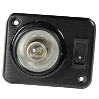 ARCON 18086 A/C Lite Sq Single Black