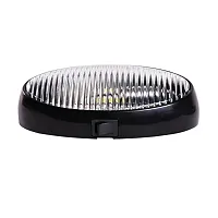 ARCON 20681 Led Bw Ovl Prch Lite W/Sw Blk-Clr