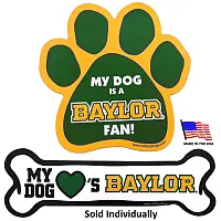 All Star Dogs Baylor Bears Car Magnets - Bone