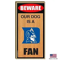 All Star Dogs Duke Blue Devils Wood Sign