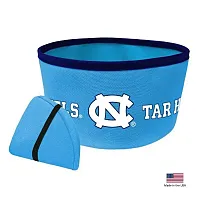 All Star Dogs North Carolina Tarheels Collapsible Pet Bowl