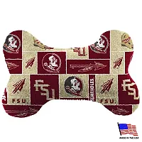 All Star Dogs Florida State Plush Bone Toy - Small