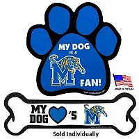 All Star Dogs Memphis Tigers Car Magnets - Paw