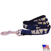 All Star Dogs Navy Midshipmen Pet Leash - Small