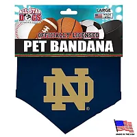 All Star Dogs Notre Dame Fighting Irish Pet Bandana - Small