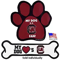 All Star Dogs South Carolina Car Magnets - Bone