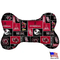 All Star Dogs South Carolina Plush Bone Toy - Small