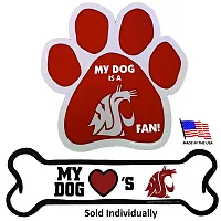 All Star Dogs Washington State Car Magnets - Bone