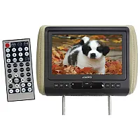 Audiovox Single 9? Headrest W/Dvdhdmi Input & 3 Color Skins