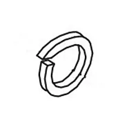 BLUE OX 2030005 Washer
