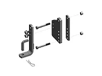 BLUE OX BXW4070 Kit Long L Bracket W/ Mount