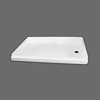 S.RECREATION SP2436WR Shower Pan 24 X 36 White