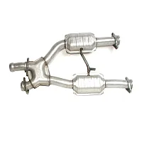 BBK PERF 1638 Short X-Pipe W/Converters