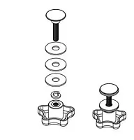 BAK IND 254A0001 Bakflip Elevator Bolt Kit