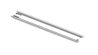 BAK IND RAILS80308 Rx4S Rails - 04-14 Ford F150 8.1Ft