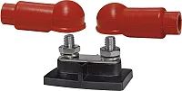 BLUE SEA 2019BSS Busbar Dual Stud 3/8In W/Insulators