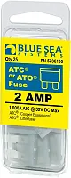 BLUE SEA 5236100BSS Fuse Ato/Atc 2A Pack 25