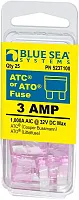 BLUE SEA 5237100BSS Fuse Ato/Atc 3A Pack 25