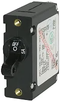 BLUE SEA 7200BSS Circuit Breaker Aa1Toggle 5A Blk