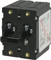 BLUE SEA 7349BSS Circuit Breaker Aa2Toggle 32A Blk