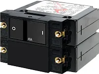 BLUE SEA 7416BSS Circuit Breaker A2 Flat Rocker 40A