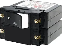 BLUE SEA 7574BSS Circuit Breaker A2Rsd Rocker30A