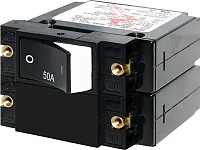 BLUE SEA 7577BSS Circuit Breaker A2Rsd Rocker50A