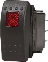 BLUE SEA 7934BSS Switch Contura2 Dpst Off-On Blk