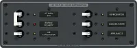 BLUE SEA 8099BSS Panel 120Vac 4Pos W/Main H