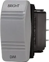 BLUE SEA 8216BSS Switch Contura Spdt(On)-Off-(On)Dim