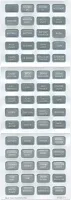 BLUE SEA 8217BSS Label Kit Dc H2O Compact Gray