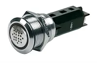BEP 0511000900 Buzzer & Warn Lgt Red S/S Dc12V
